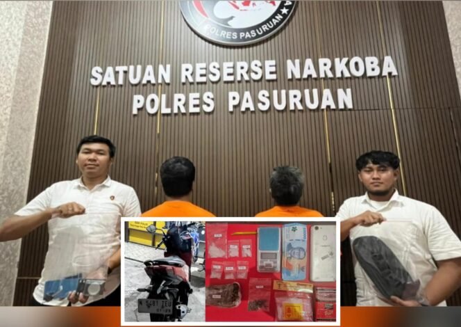 
					Polres Pasuruan Tangkap Dua Pengedar Sabu dan Ganja, Sita 11,2 Gram Sabu dan 20,9 Gram Ganja