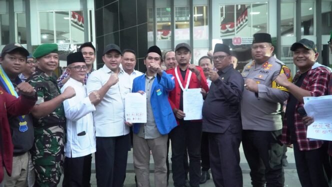 
					Mahasiswa Cipayung Plus Gelar Audiensi dengan Forkopimda, Kapolres: Audiensi Berjalan Aman