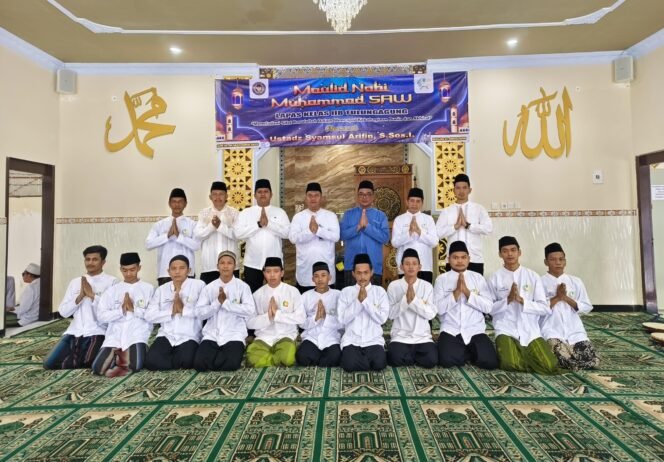
					Khidmat dan Penuh Hikmah, Lapas Tulungagung Gelar Maulid Nabi Muhammad SAW 1447 H