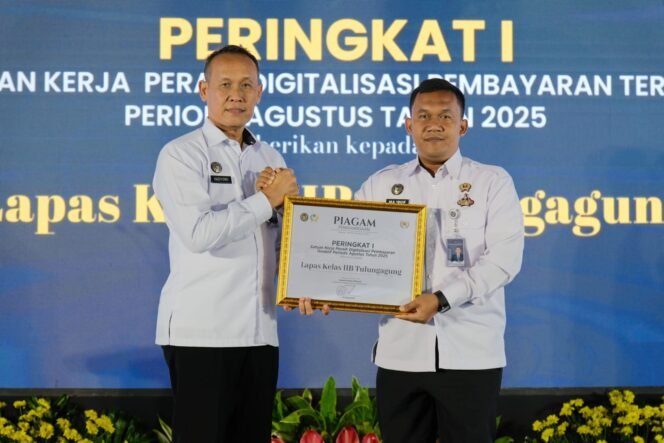 
					Lapas Tulungagung Sabet Peringkat I Digitalisasi Pembayaran di Jawa Timur