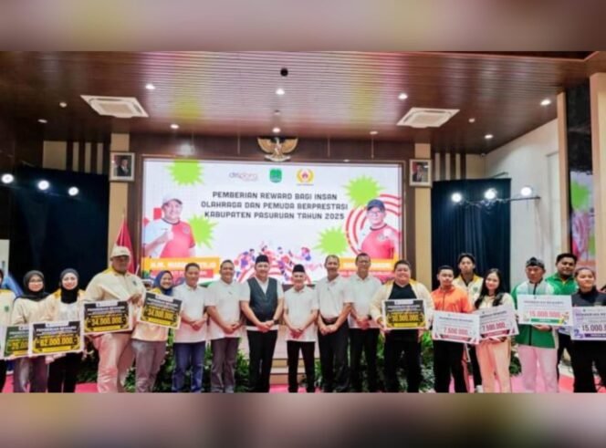 Pemkab Pasuruan Gelontorkan Rp3,59 Miliar untuk Atlet dan Pemuda Berprestasi