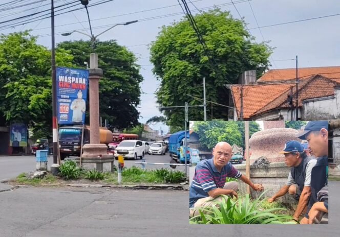 
					Monumen Peninggalan Soekarno di Pasuruan Terbengkalai, Jurnalis dan LSM Turun Aksi Bersih-bersih