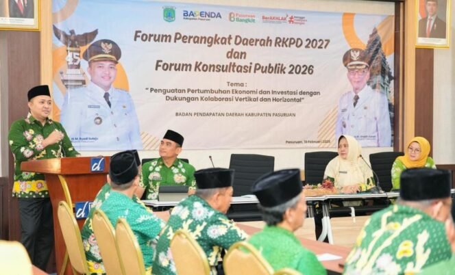 
					Bupati Pasuruan Buka Forum Konsultasi Publik 2026 Bapenda, Tandai Purna Tugas Kepala Bapenda