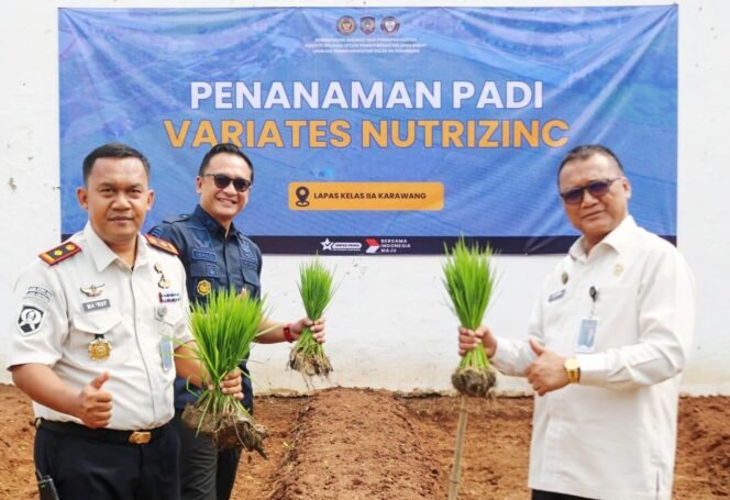 
					Kakanwil Ditjenpas Jabar Tinjau Program Ketahanan Pangan Lapas Karawang