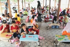 Lapas Karawang Kenalkan Ketahanan Pangan kepada Siswa SD Lewat Edu Trip di LASKAR Farm